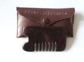 1071-1 Hoornen Kam met Etui 9x5,5 cm