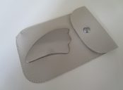 1103  Guasha schraper, Titanium 8,5x5 cm